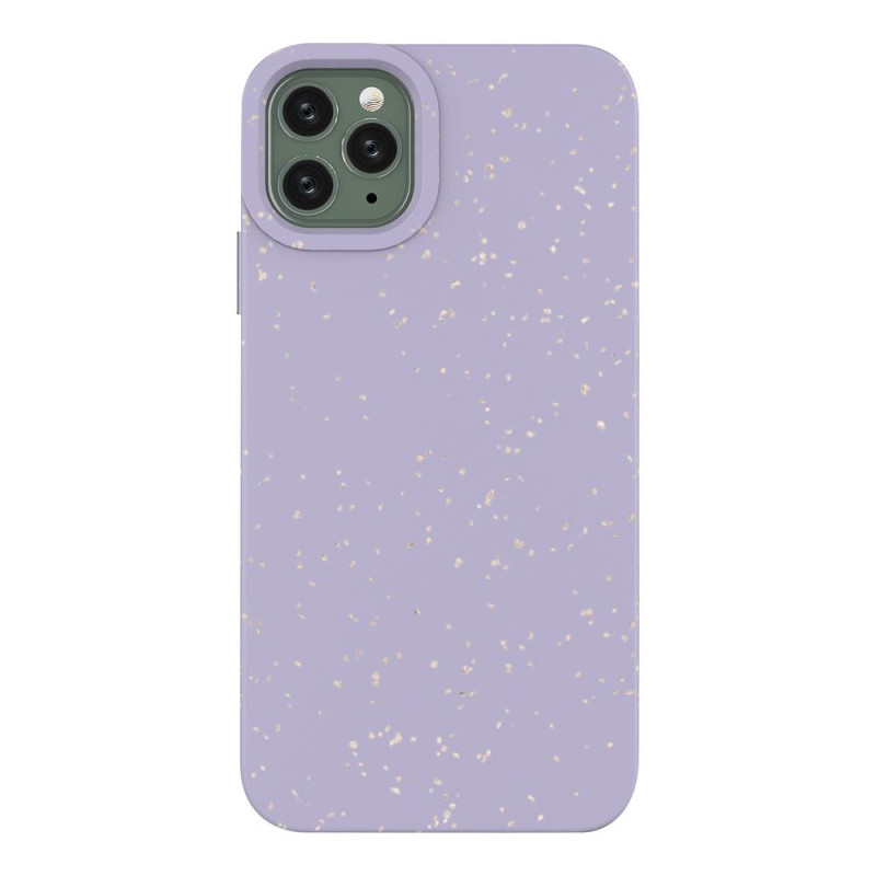 Eco Case dėklas iPhone 11 Pro Max silikoniniu dangteliu telefono dėklu violetinis Eco Case dėklas iPhone 11 Pro Max silikoniniu dangteliu telefono dėklu violetinis