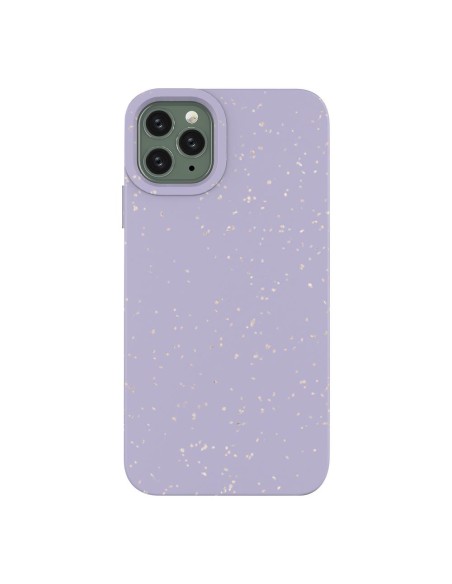 Eco Case dėklas iPhone 11 Pro Max silikoniniu dangteliu telefono dėklu violetinis Eco Case dėklas iPhone 11 Pro Max silikoniniu dangteliu telefono dėklu violetinis
