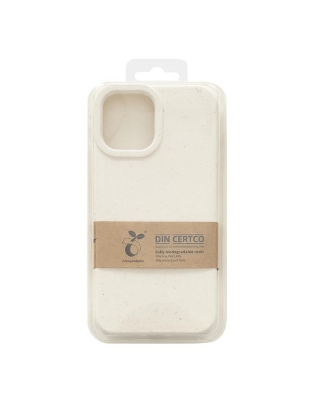 Eco Case dėklas iPhone 11 Pro Max silikoniniu dangteliu telefono dėklas baltas Eco Case dėklas iPhone 11 Pro Max silikoniniu dangteliu telefono dėklas baltas