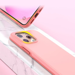 Dėklas iPhone 13 Pro MFM Anti-drop dėklas, rožinis