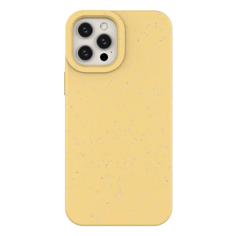 Eco Case dėklas skirtas iPhone 12 Pro Max, silikoninis dangtelis, geltonas telefono dėklas Eco Case dėklas skirtas iPhone 12 Pro Max, silikoninis dangtelis, geltonas telefono dėklas