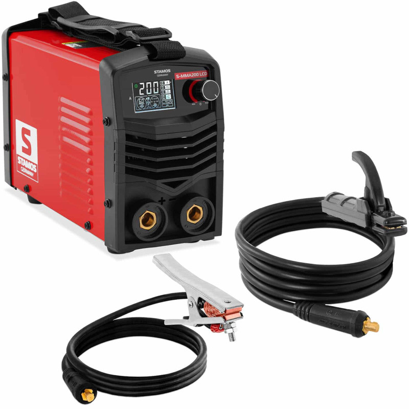 MMA IGBT inverterinis suvirinimo aparatas su Hot Start Anti-Stick LCD 200A