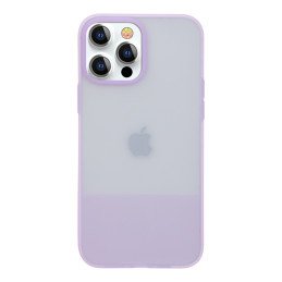 Kingxbar Plain Series dėklo dangtelis iPhone 13 silikoniniam dėklui violetinis