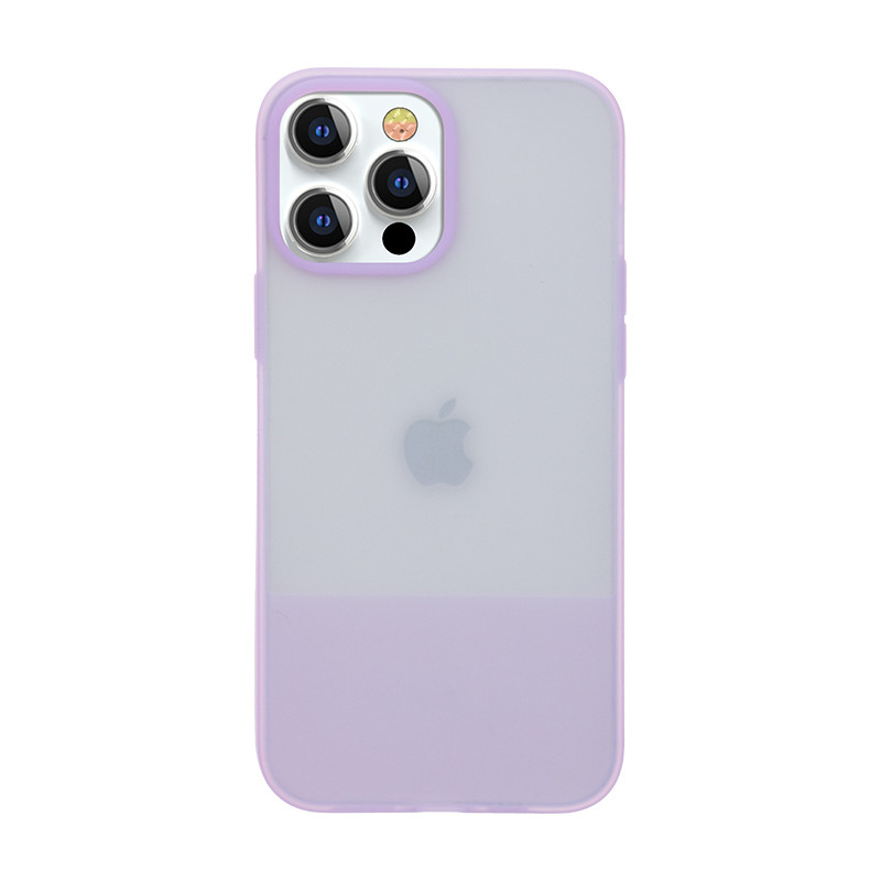 Kingxbar Plain Series dėklo dangtelis iPhone 13 silikoniniam dėklui violetinis Kingxbar Plain Series dėklo dangtelis iPhone 13 silikoniniam dėklui violetinis