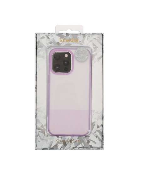 Kingxbar Plain Series dėklo dangtelis iPhone 13 Pro Max silikoninis dangtelis violetinis Kingxbar Plain Series dėklo dangtelis iPhone 13 Pro Max silikoninis dangtelis violetinis