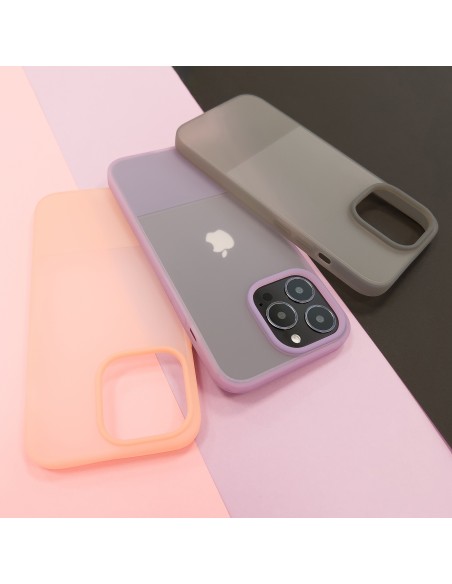 Kingxbar Plain Series dėklo dangtelis iPhone 13 Pro Max silikoninis dangtelis violetinis Kingxbar Plain Series dėklo dangtelis iPhone 13 Pro Max silikoninis dangtelis violetinis