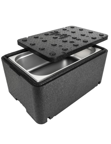 Thermobox Thermos Box terminė talpa su dangteliu maisto vaistams 600x400x296mm GN1/1 48L Arpack Thermobox Thermos Box terminė talpa su dangteliu maisto vaistams 600x400x296mm GN1/1 48L Arpack