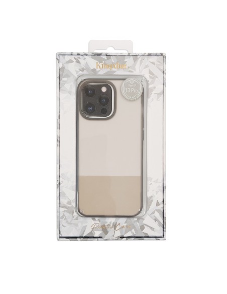 Kingxbar Plain Series dėklo dangtelis iPhone 13 Pro silikoninis dangtelis pilkas Kingxbar Plain Series dėklo dangtelis iPhone 13 Pro silikoninis dangtelis pilkas