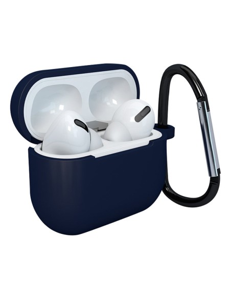 „AirPods 3“ dėklas, silikoninis minkštas ausinių dangtelis + raktų pakabukas „Lobster“ pakabukas tamsiai mėlynas (D dėkl... „AirPods 3“ dėklas, silikoninis minkštas ausinių dangtelis + raktų pakabukas „Lobster“ pakabukas tamsiai mėlynas (D dėkl...
