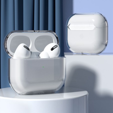 „AirPods 3“ dėklas tvirtas, tvirtas, skaidrus ausinių dangtelis (A dėklas) „AirPods 3“ dėklas tvirtas, tvirtas, skaidrus ausinių dangtelis (A dėklas)