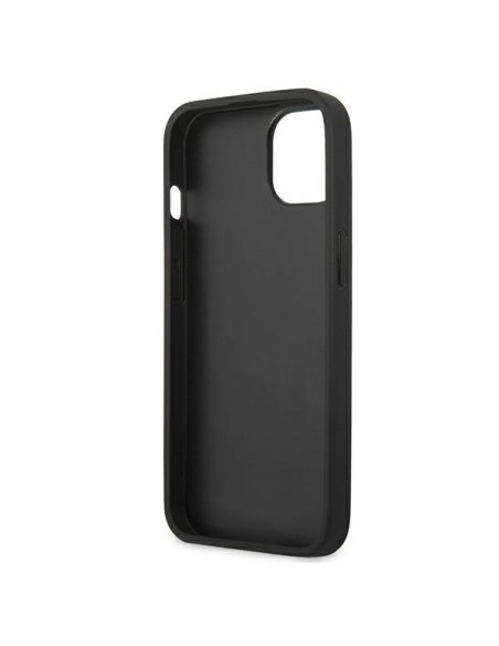 Guess 4G Ring Stand dėklas iPhone 13 mini - pilkas Guess 4G Ring Stand dėklas iPhone 13 mini - pilkas