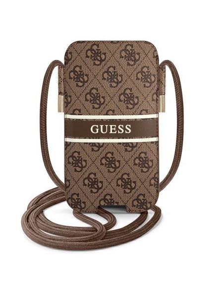 Guess 4G Stripe 6.1& 39 & 39 krepšys – rudas Guess 4G Stripe 6.1& 39 & 39 krepšys – rudas