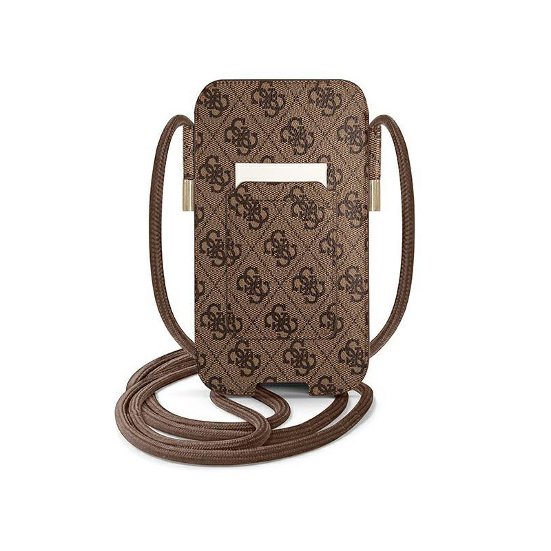 Guess 4G Stripe 6.1& 39 & 39 krepšys – rudas