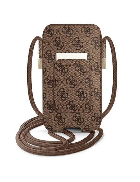 Guess 4G Stripe 6.1& 39 & 39 krepšys – rudas Guess 4G Stripe 6.1& 39 & 39 krepšys – rudas