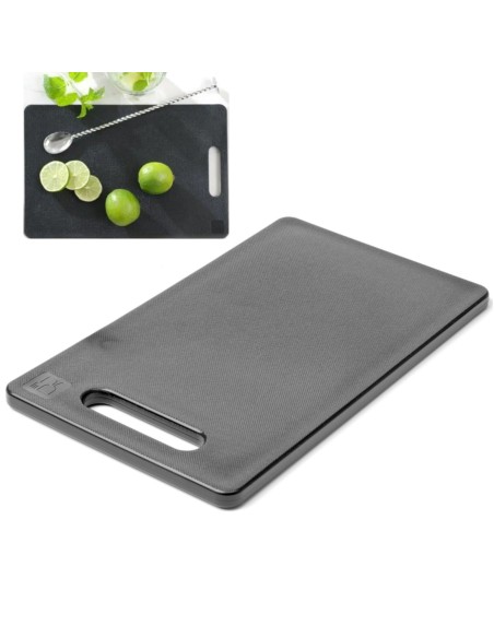 Universali pjaustymo lenta su rankena 300 x 200 mm juoda - Hendi 826485 Universali pjaustymo lenta su rankena 300 x 200 mm juoda - Hendi 826485