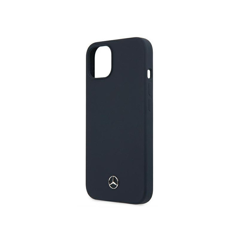 Mercedes Silicone Line dėklas iPhone 13 mini - tamsiai mėlynas