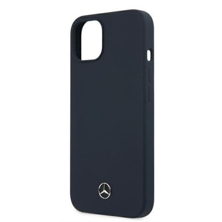Mercedes Silicone Line dėklas iPhone 13 mini - tamsiai mėlynas Mercedes Silicone Line dėklas iPhone 13 mini - tamsiai mėlynas