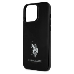 JAV Polo Assn byla Horses logotipas iPhone 13 Pro / iPhone 13 - juodas