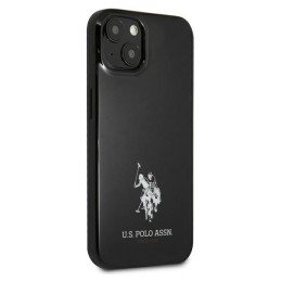 JAV Polo Assn byla Horses Logotipas iPhone 13 - juodas