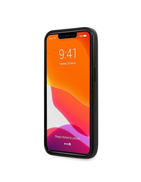 JAV Polo Assn byla Horses Logotipas iPhone 13 - juodas JAV Polo Assn byla Horses Logotipas iPhone 13 - juodas