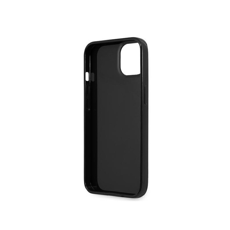 JAV Polo Assn byla Horses Logotipas iPhone 13 - juodas