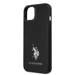 JAV Polo Assn byla Horses Logotipas iPhone 13 mini - juodas