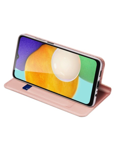 Dux Ducis Skin Pro dėklo dėklo dėklas su atvartu, skirtas Samsung Galaxy A13 5G rožinės spalvos Dux Ducis Skin Pro dėklo dėklo dėklas su atvartu, skirtas Samsung Galaxy A13 5G rožinės spalvos