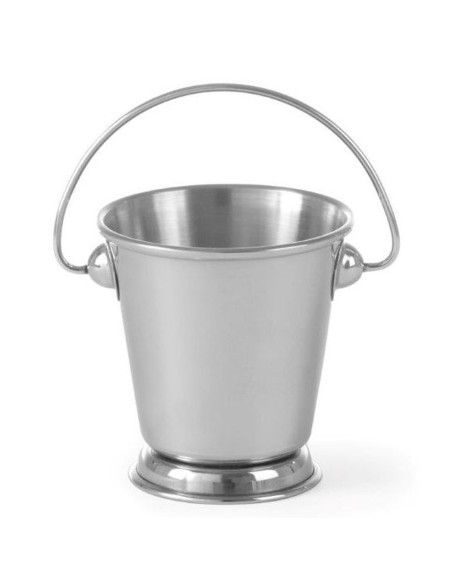 Mini kibiras su nerūdijančio plieno užkandžių rankena Dia. 125 mm – Hendi 426371 Mini kibiras su nerūdijančio plieno užkandžių rankena Dia. 125 mm – Hendi 426371