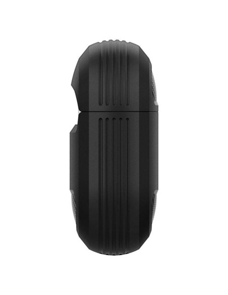 Spigen Rugged Armor dėklas, skirtas Apple AirPods 3 – matinė juoda Spigen Rugged Armor dėklas, skirtas Apple AirPods 3 – matinė juoda