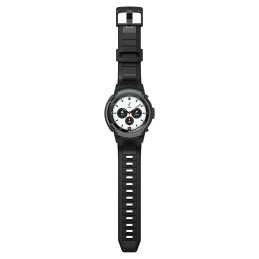 Spigen Rugged Armor Pro dėklas su dirželiu, skirtas Samsung Galaxy Watch 4 Classic 42 mm - pilkas