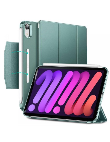 ESR Ascend Trifold dėklas iPad mini 6 2021 - žalias ESR Ascend Trifold dėklas iPad mini 6 2021 - žalias