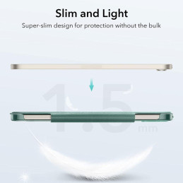 ESR Ascend Trifold dėklas iPad mini 6 2021 - žalias