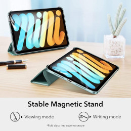 ESR Ascend Trifold dėklas iPad mini 6 2021 - žalias