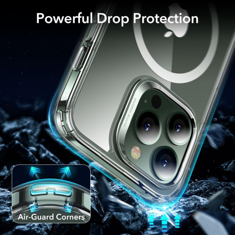 ESR Classic Hybrid dėklas su MagSafe iPhone 13 Pro Max - skaidrus