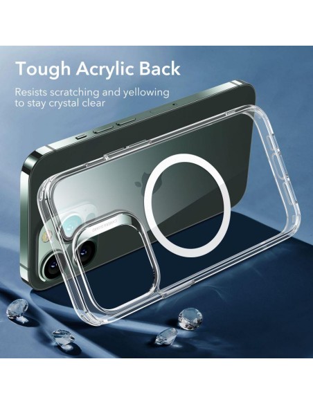 ESR Classic Hybrid dėklas su MagSafe iPhone 13 Pro Max - skaidrus ESR Classic Hybrid dėklas su MagSafe iPhone 13 Pro Max - skaidrus