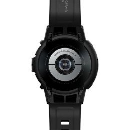 Spigen Rugged Armor Pro dėklas su dirželiu, skirtas Samsung Galaxy Watch 4 Classic 46 mm - matinė juoda
