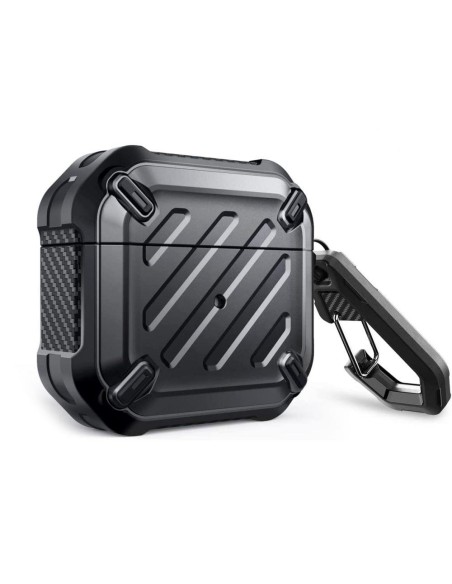 Supcase Unicorn Beetle Pro dėklas Apple AirPods 3 - juodas