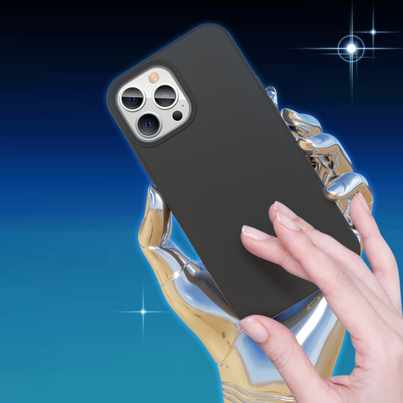„Kingxbar PQY Silicone Series“ magnetinis dėklas, skirtas „iPhone 13 Pro Max“ silikono dėklo dangtelis mėlynas (suderina...