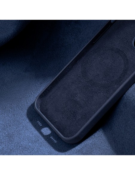 „Kingxbar PQY Silicone Series“ magnetinis dėklas, skirtas „iPhone 13 Pro Max“ silikono dėklo dangtelis mėlynas (suderina... „Kingxbar PQY Silicone Series“ magnetinis dėklas, skirtas „iPhone 13 Pro Max“ silikono dėklo dangtelis mėlynas (suderina...