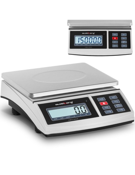 Pašto svarstyklės laiškų siuntiniams LCD 15 kg / 0,5 g Pašto svarstyklės laiškų siuntiniams LCD 15 kg / 0,5 g