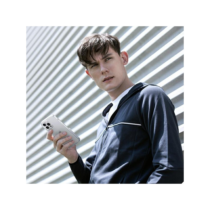 Uniq Clarion dėklas iPhone 13 - skaidrus