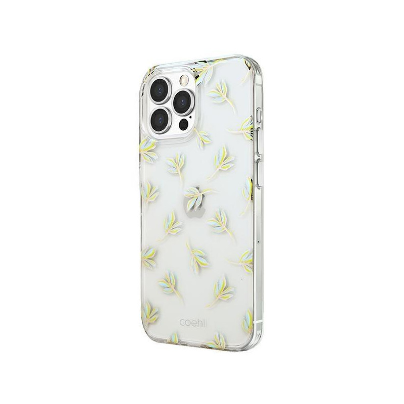 Uniq Coehl Fleur dėklas, skirtas iPhone 13 Pro / iPhone 13 - mėlynas Uniq Coehl Fleur dėklas, skirtas iPhone 13 Pro / iPhone 13 - mėlynas