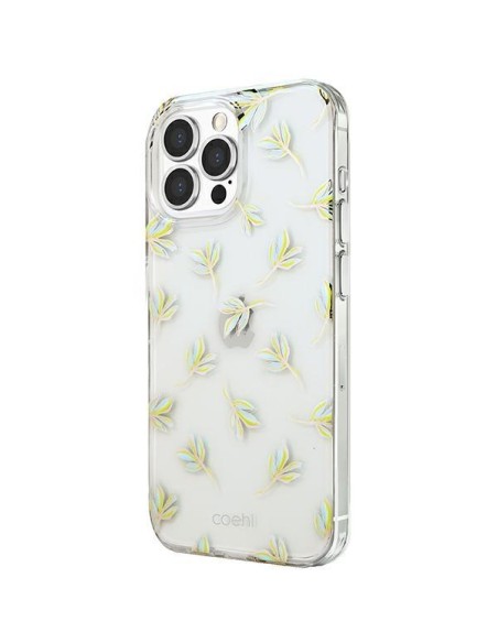 Uniq Coehl Fleur dėklas, skirtas iPhone 13 Pro / iPhone 13 - mėlynas Uniq Coehl Fleur dėklas, skirtas iPhone 13 Pro / iPhone 13 - mėlynas