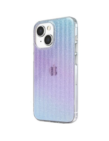 Uniq Coehl Linear dėklas, skirtas iPhone 13 - rožinė ir mėlyna Uniq Coehl Linear dėklas, skirtas iPhone 13 - rožinė ir mėlyna