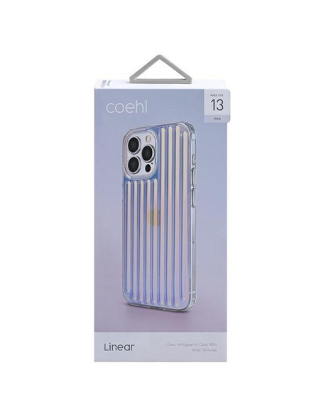 Uniq Coehl Linear dėklas, skirtas iPhone 13 Pro / iPhone 13 - vaivorykštis Uniq Coehl Linear dėklas, skirtas iPhone 13 Pro / iPhone 13 - vaivorykštis