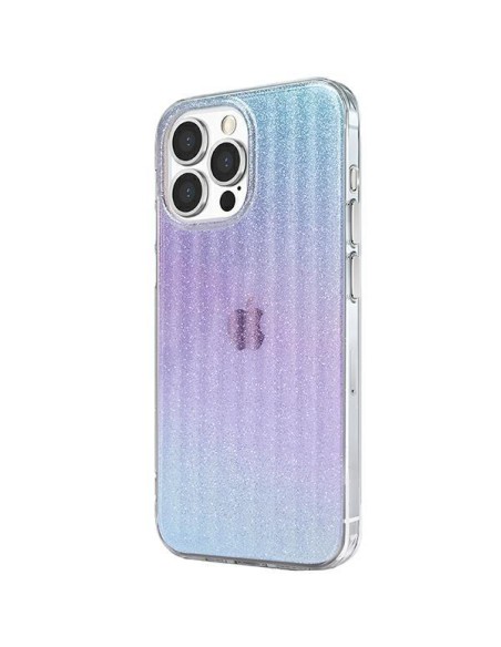 Uniq Coehl Linear dėklas, skirtas iPhone 13 Pro / iPhone 13 - rožinis ir mėlynas Uniq Coehl Linear dėklas, skirtas iPhone 13 Pro / iPhone 13 - rožinis ir mėlynas