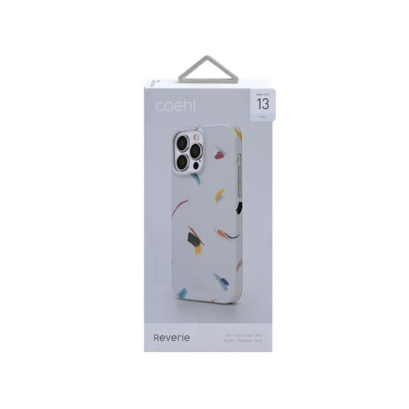 Uniq Coehl Reverie dėklas, skirtas iPhone 13 Pro / iPhone 13 - šviesiai pilkas
