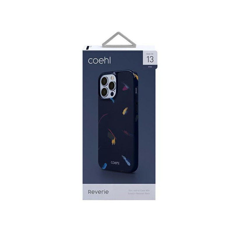 Uniq Coehl Reverie dėklas, skirtas iPhone 13 Pro / iPhone 13 - mėlynas