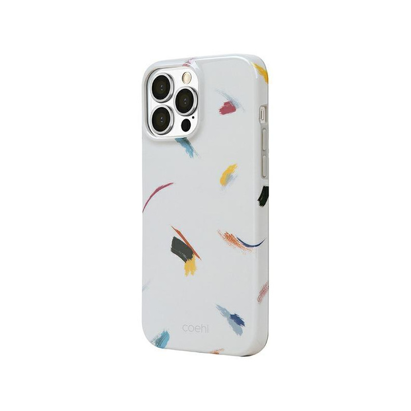Uniq Coehl Reverie dėklas, skirtas iPhone 13 Pro Max - šviesiai pilkas