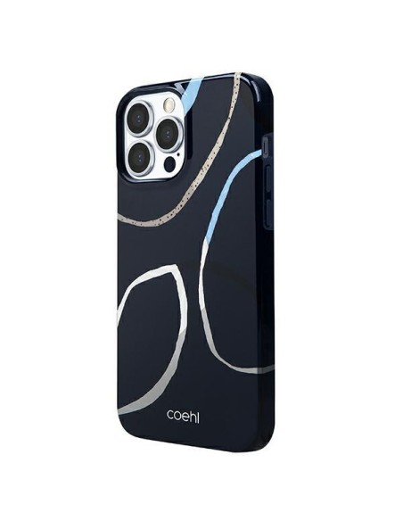 Uniq Coehl Valley dėklas, skirtas iPhone 13 Pro Max – tamsiai mėlynas Uniq Coehl Valley dėklas, skirtas iPhone 13 Pro Max – tamsiai mėlynas